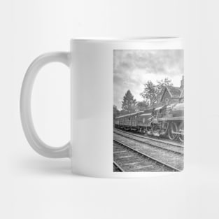 70000 Britannia - Black and White Mug